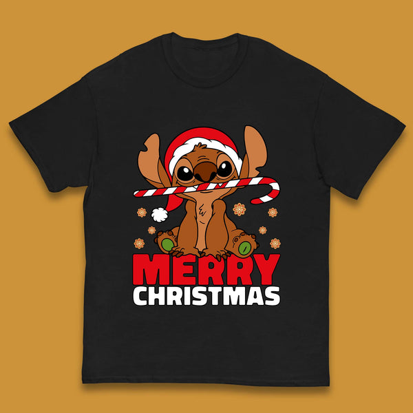 Gingerbread Stitch Christmas Kids T-Shirt