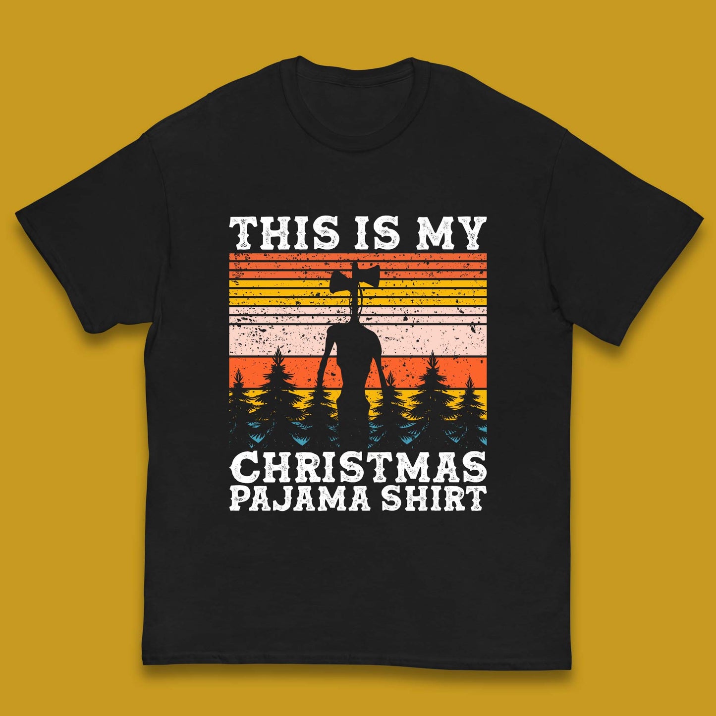 Alien Siren Head Christmas Kids T-Shirt