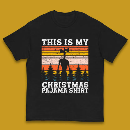Alien Siren Head Christmas Kids T-Shirt
