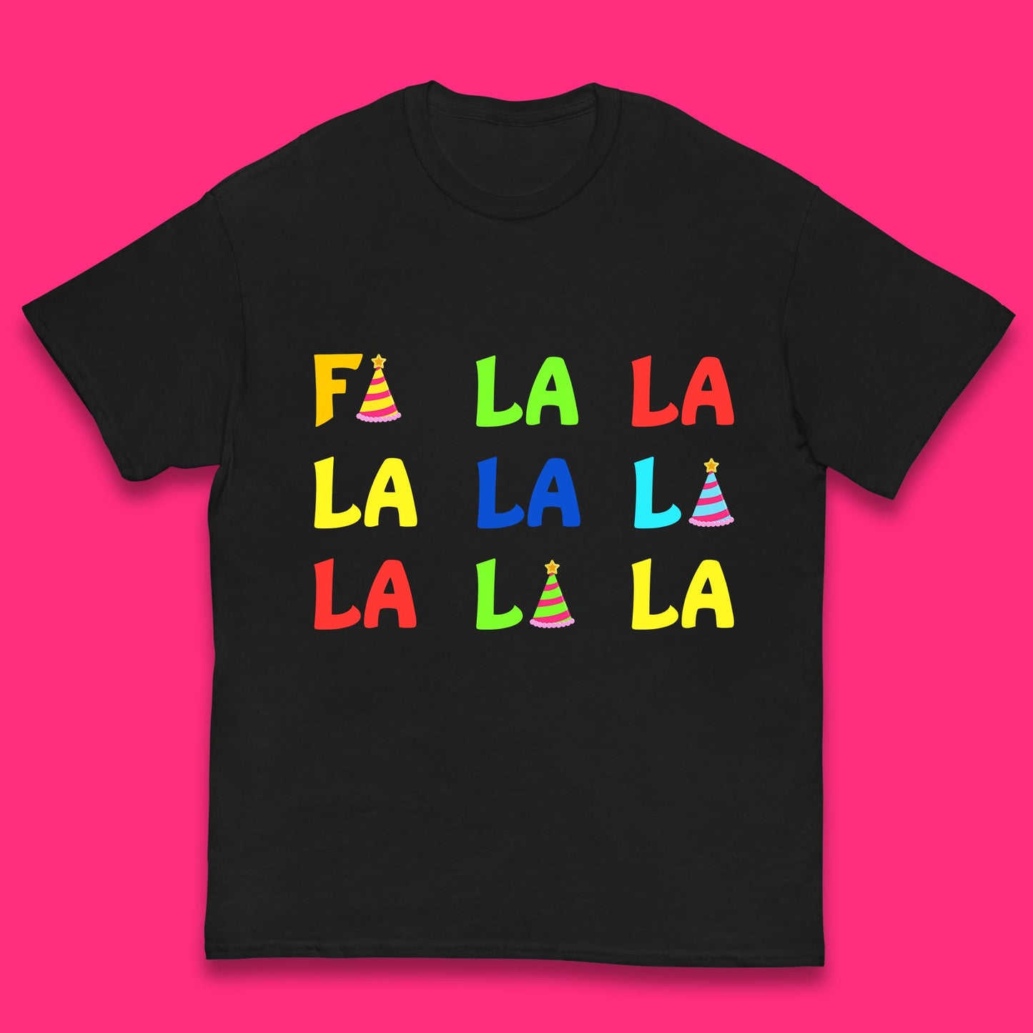 fa la la la christmas song t shirt