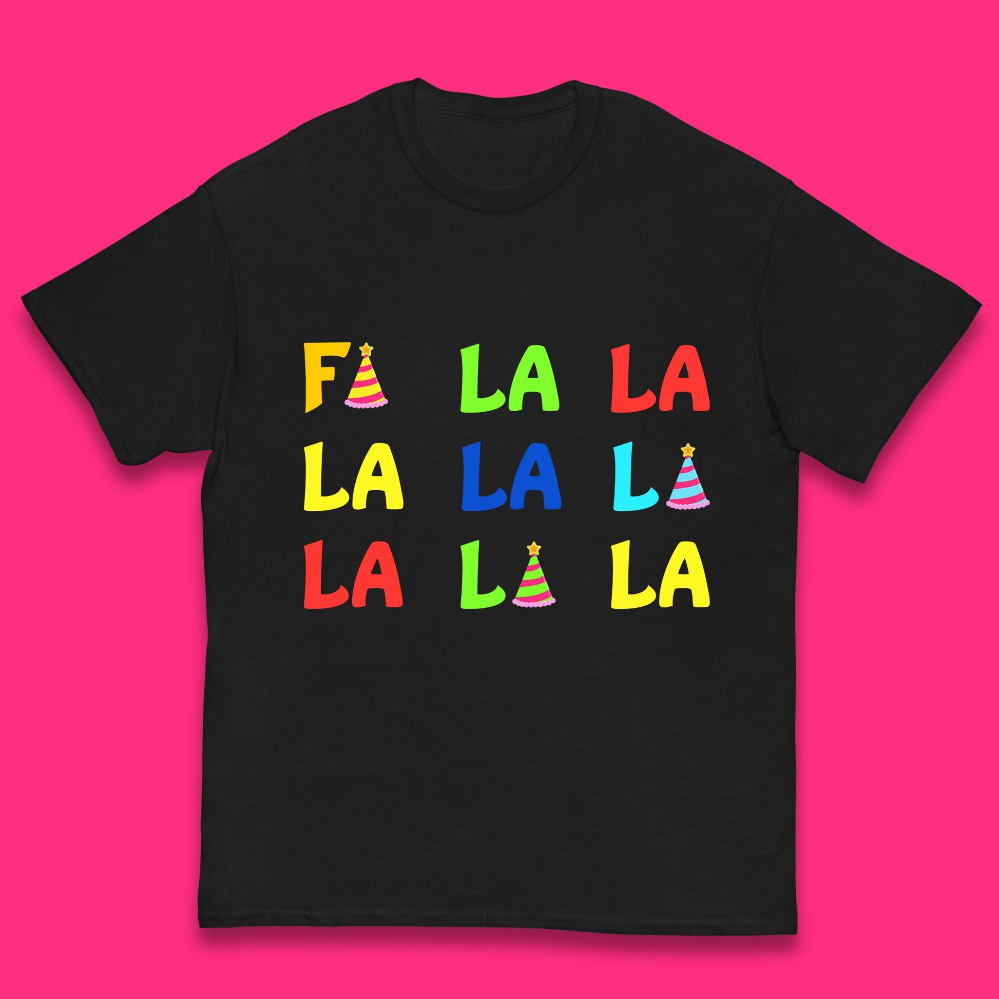 fa la la la christmas song t shirt