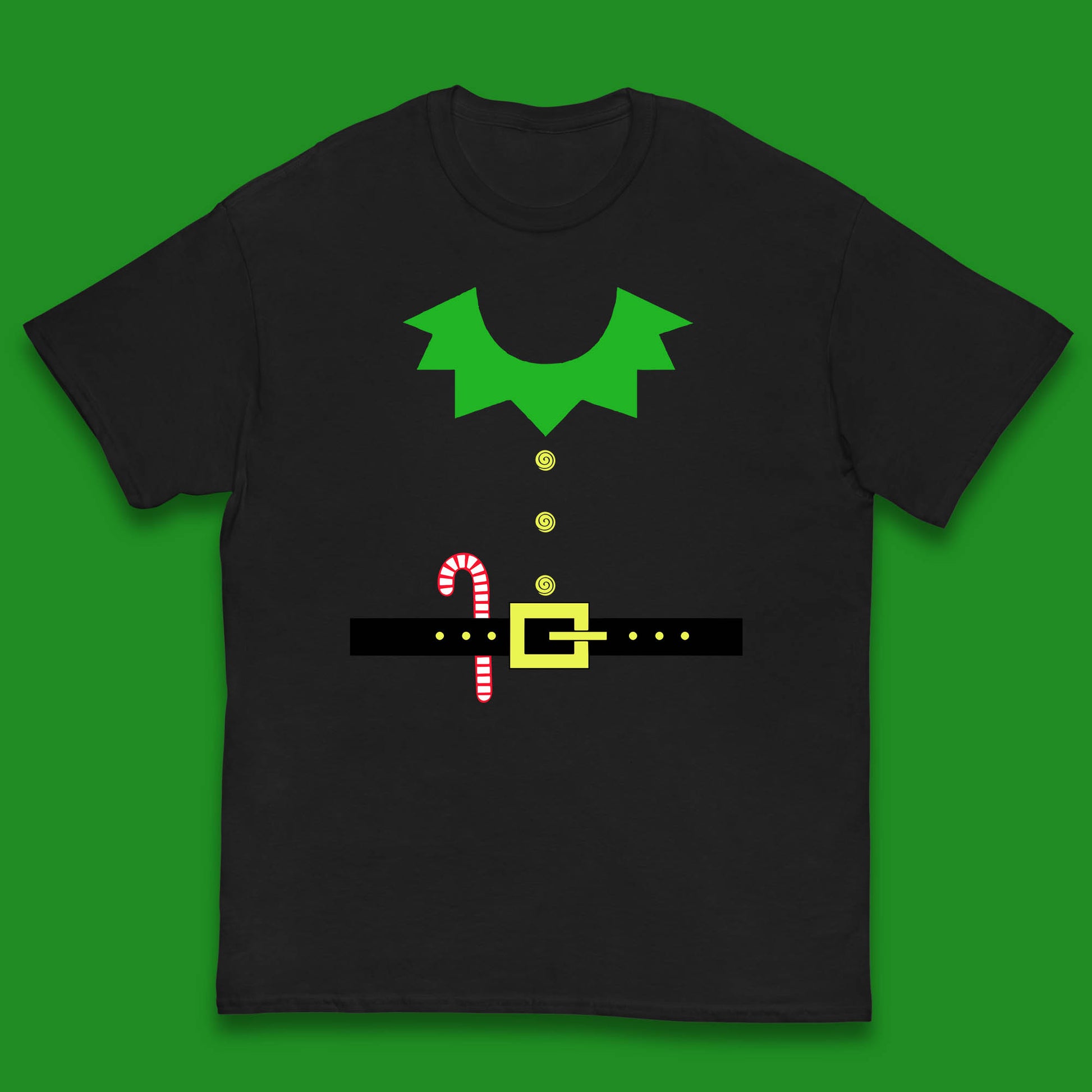 christmas elf costume christmas candy t shirt