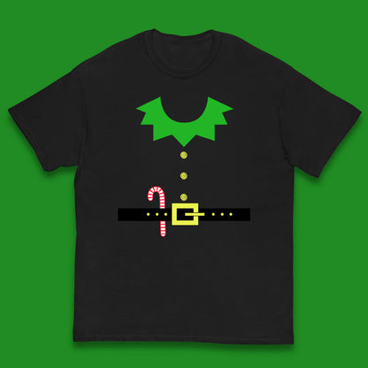 christmas elf costume christmas candy t shirt