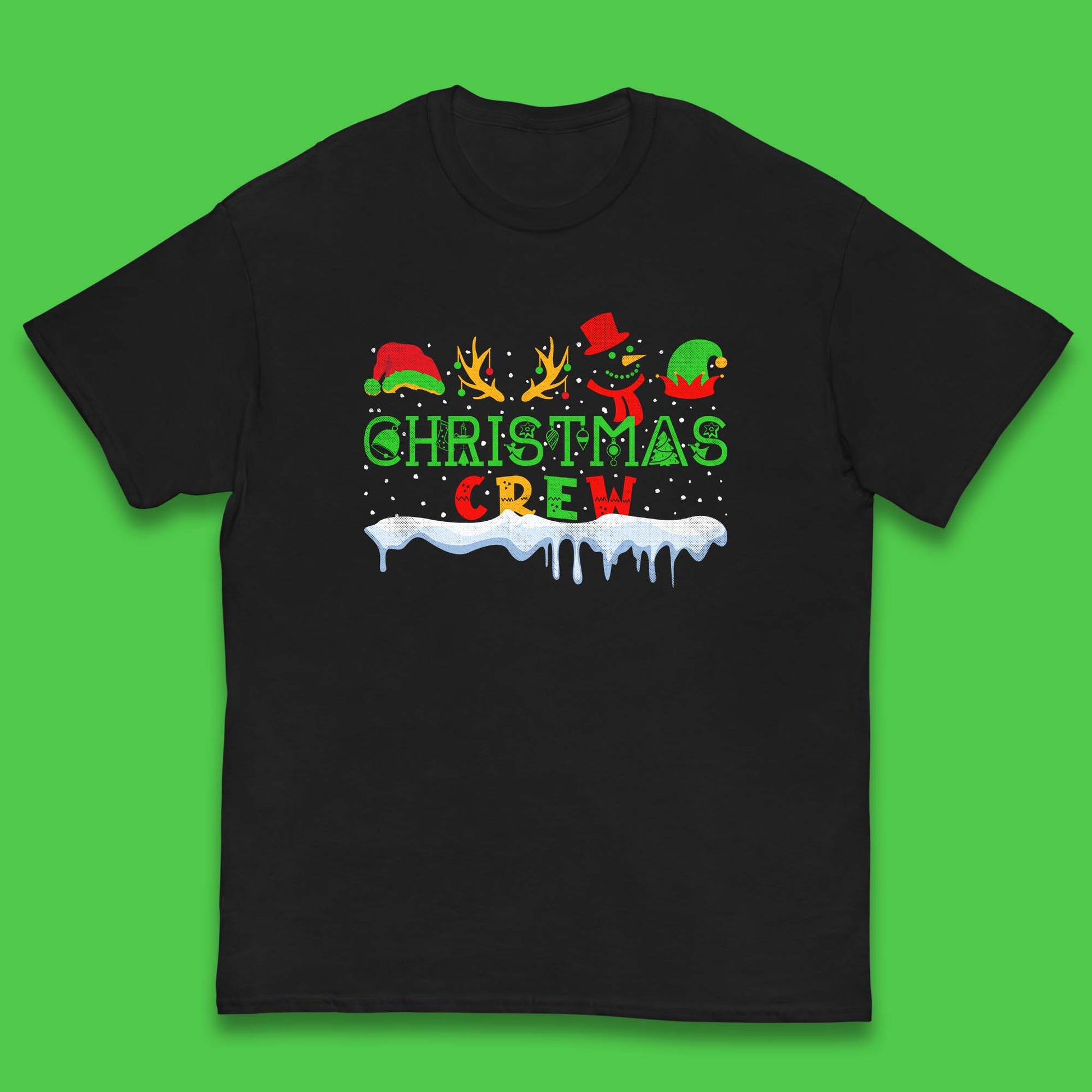 christmas crew t shirt