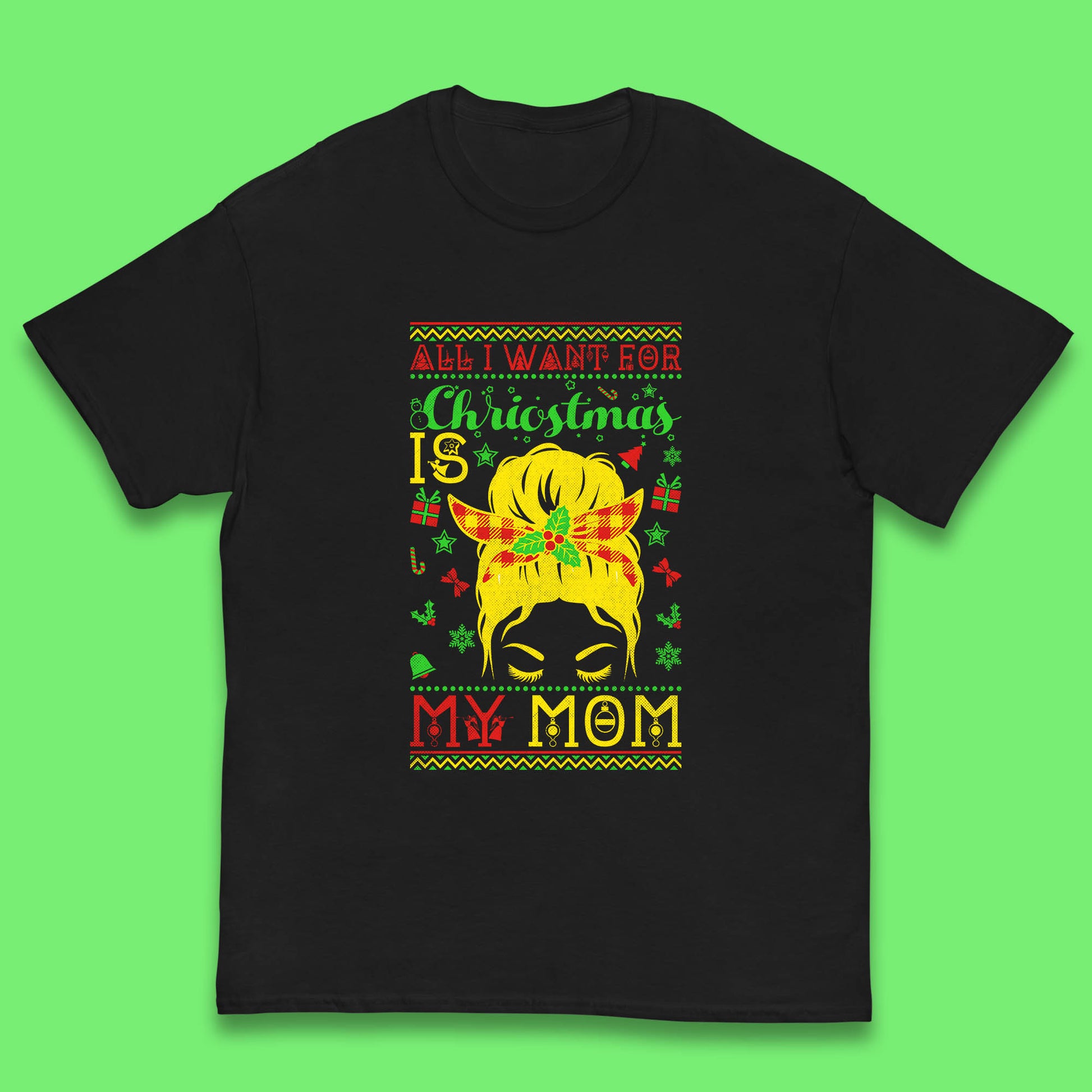 mom christmas t shirt