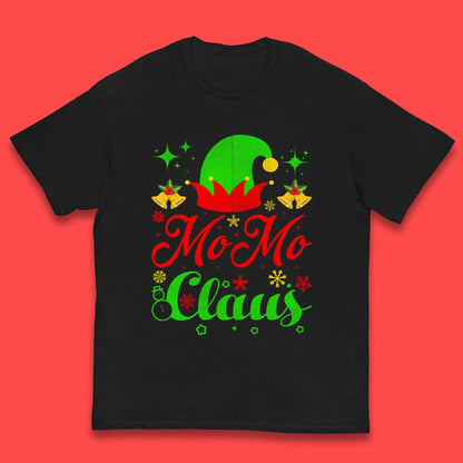 christmas momo claus elf hat t shirt