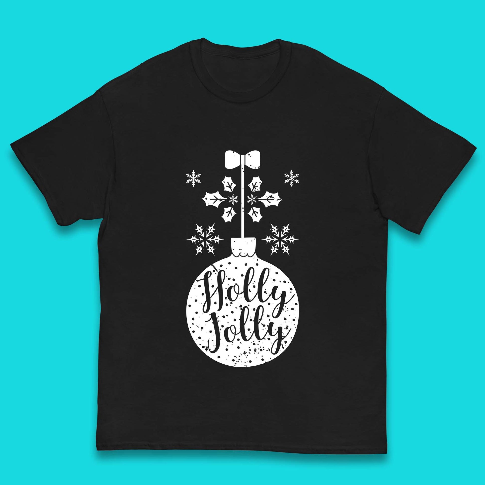 holly jolly christmas t shirt