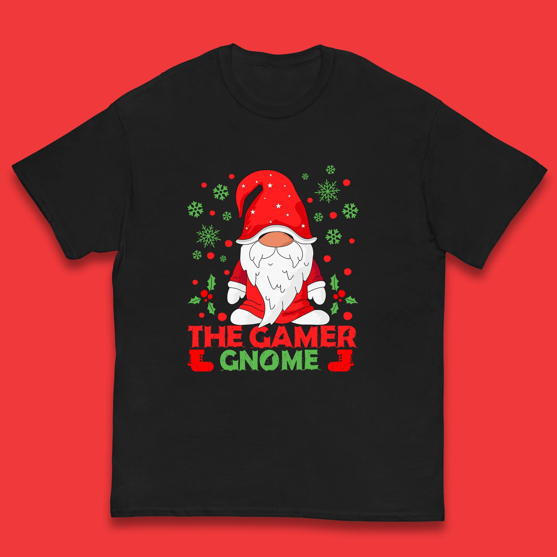 gnome christmas t shirt