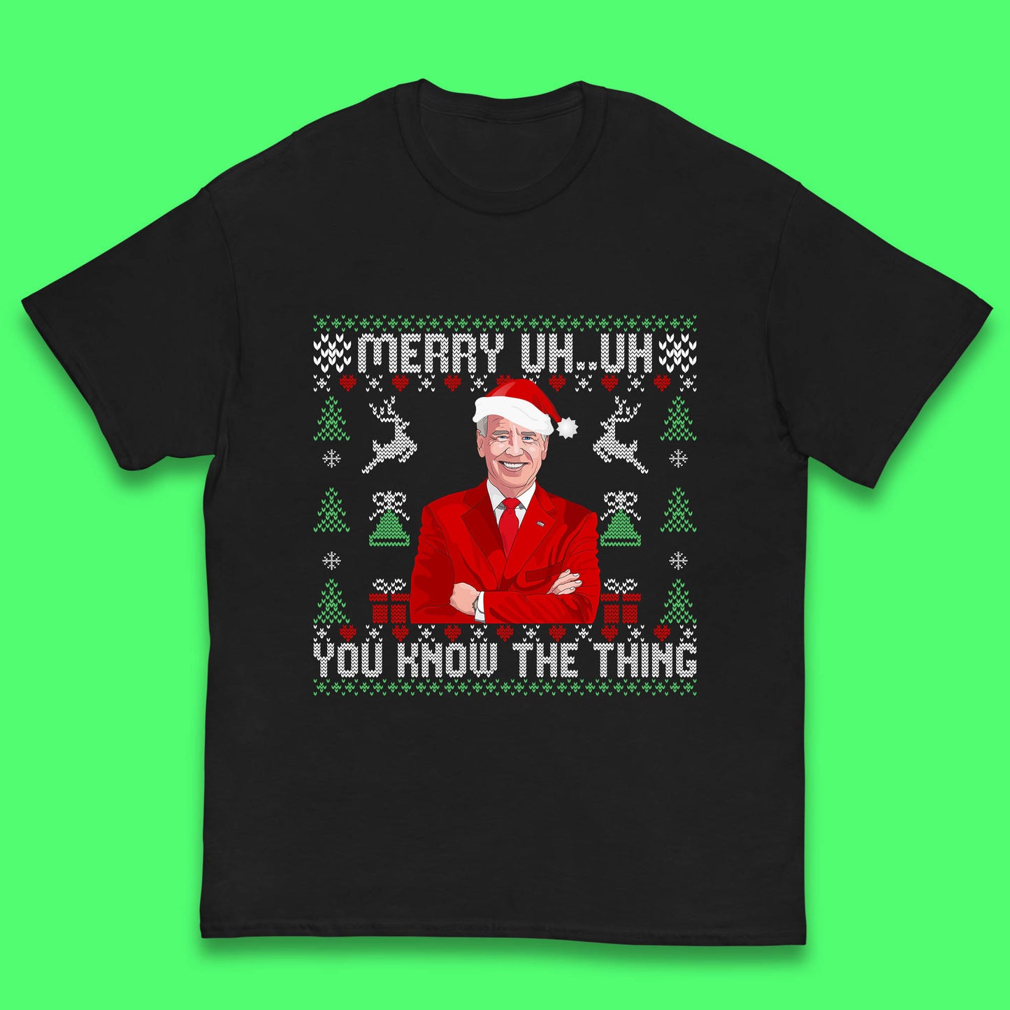 joe biden christmas t shirt