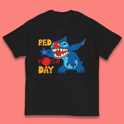 Stitch Red Nose Day Kids T-Shirt