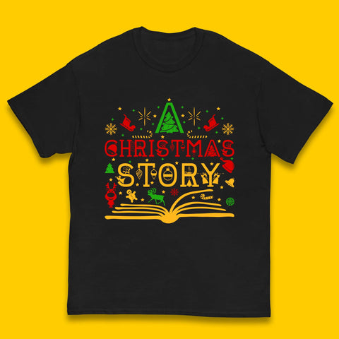 A Christmas Story Ugly Christmas  Major Award Leg Lamp Xmas Kids T Shirt