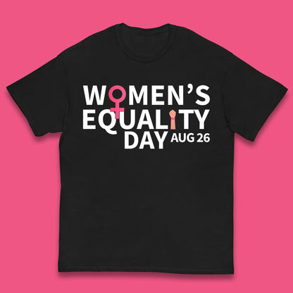 Women Equality Day Aug 26th Girls Power Female Support Women Rights Empowerment Kids T Shirt