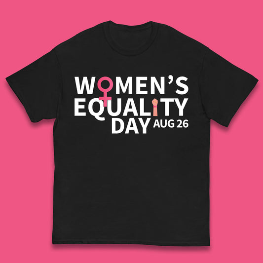 Women Equality Day Aug 26th Girls Power Female Support Women Rights Empowerment Kids T Shirt
