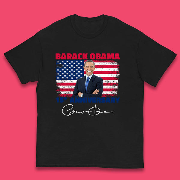 Barack Obama 15th Anniversary Kids T-Shirt