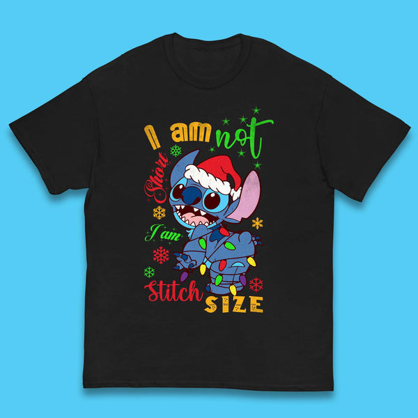 Stitch Size Christmas Kids T-Shirt