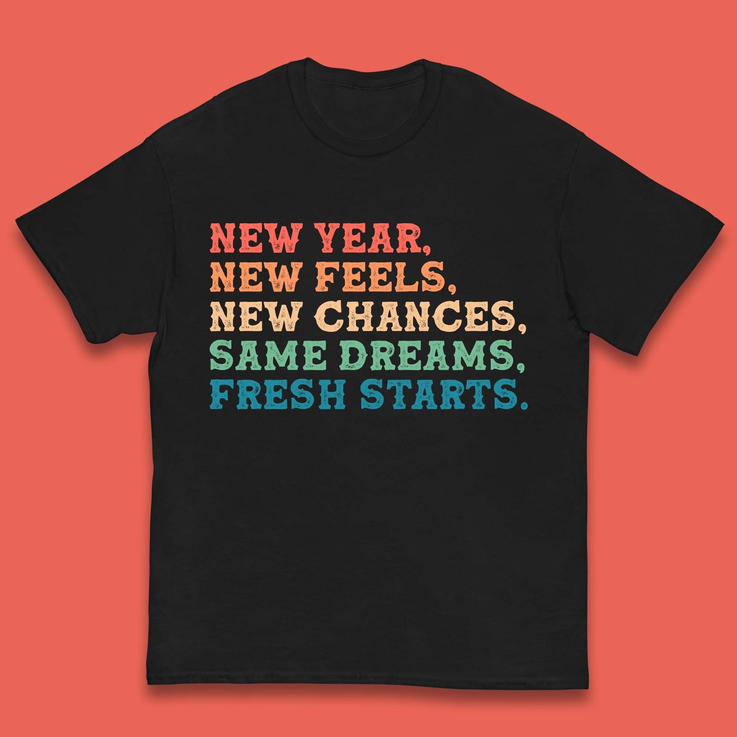 New Year New Feels Kids T-Shirt