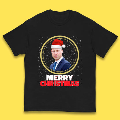 Prince William Christmas Kids T-Shirt