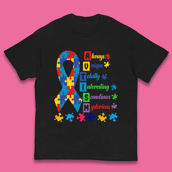 Autism Always Unique Kids T-Shirt