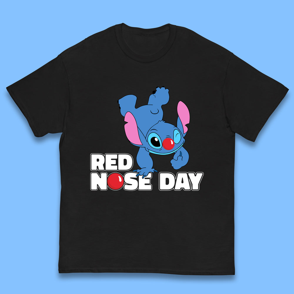 Stitch Red Nose Day Kids T-Shirt