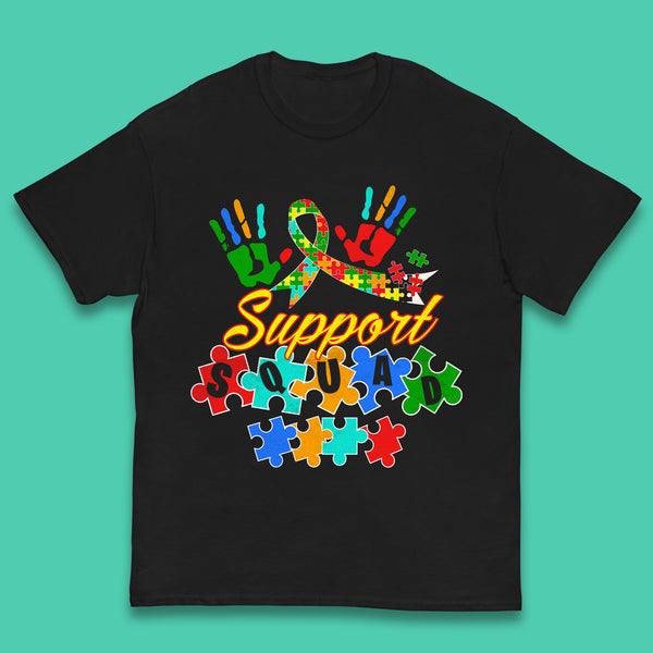 Autism Support Squad Kids T-Shirt