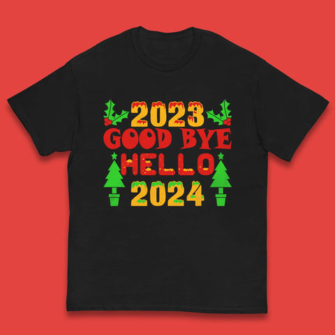 2023 Good Bye Hello 2024 Kids T-Shirt