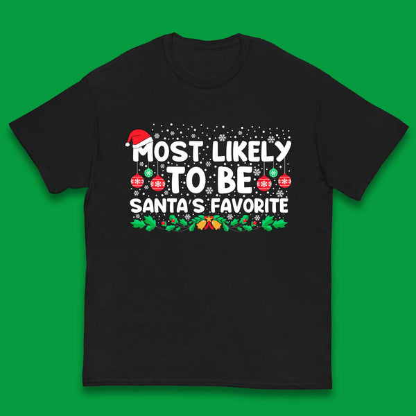 Santa's Favorite Christmas Kids T-Shirt