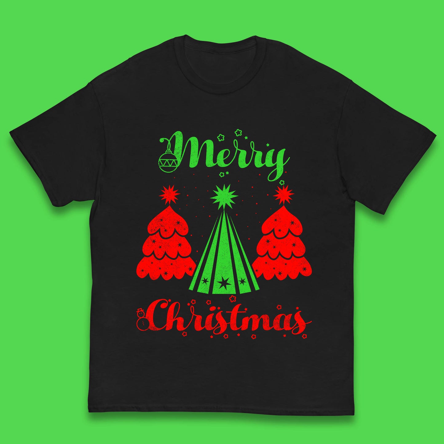 merry christmas tree t shirt