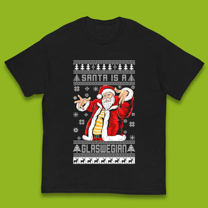Santa Is A Glaswegian Christmas Kids T-Shirt