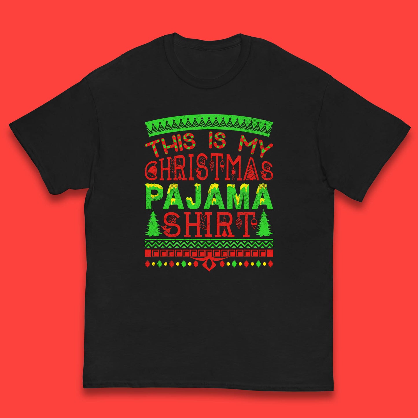 this is my christmas pajama shirt t shirt