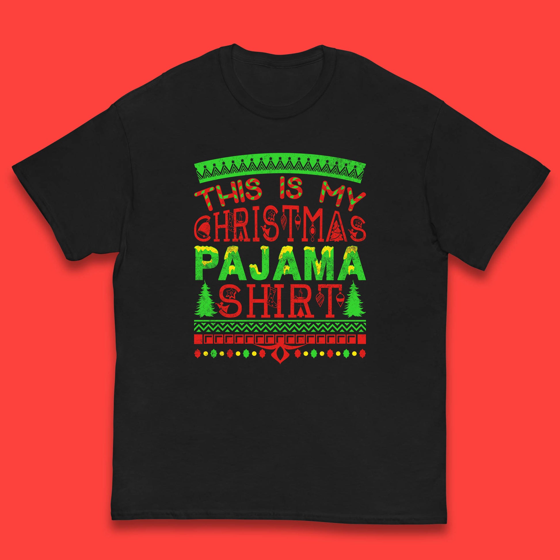 this is my christmas pajama shirt t shirt