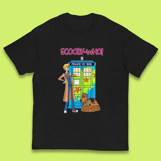 Scooby-Who Police Public Call Box  Scooby-Doo Doctor Who Tardis Police Box Kids T Shirt