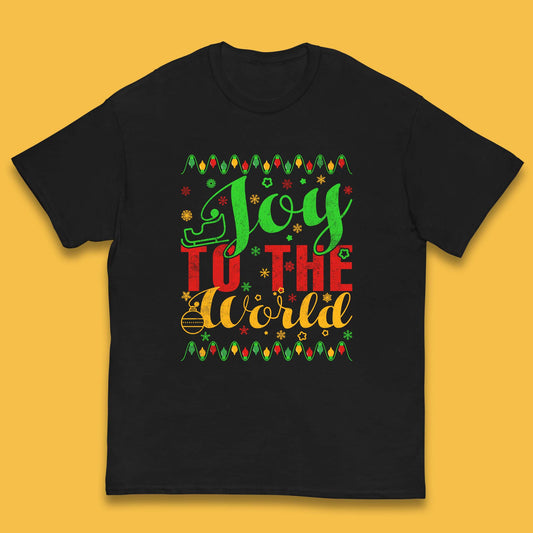 merry christmas joy to the world t shirt
