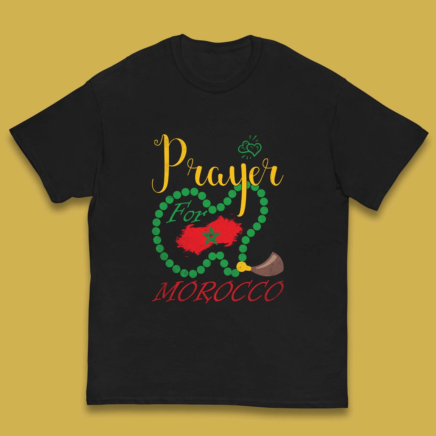 Prayer For Morocco Stay Strong Morocco Earthquake Support Kids T Shirt