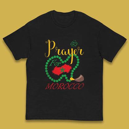 Prayer For Morocco Stay Strong Morocco Earthquake Support Kids T Shirt
