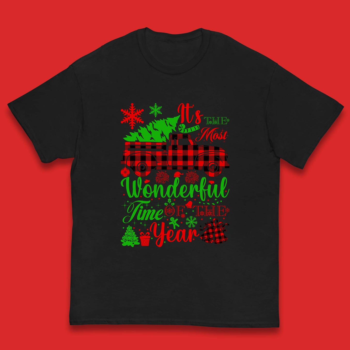Wonderful Time Of The Year Christmas Kids T-Shirt
