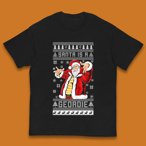 Santa Is A Gerodie Christmas Kids T-Shirt
