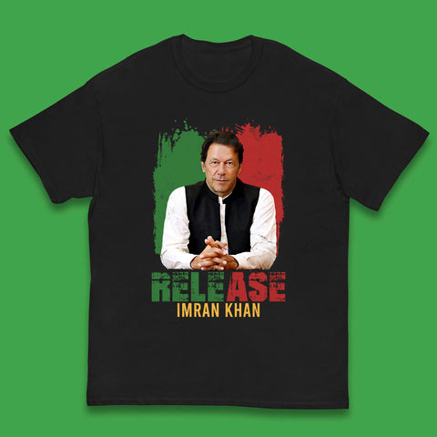 Release Imran Khan Prisoner No 804 Stand With Imran Khan Pakistan Kids T Shirt