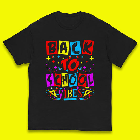 End of School Vocation Back To School Vibes Students Appreciation Teach Love Inspire Kids T Shirt