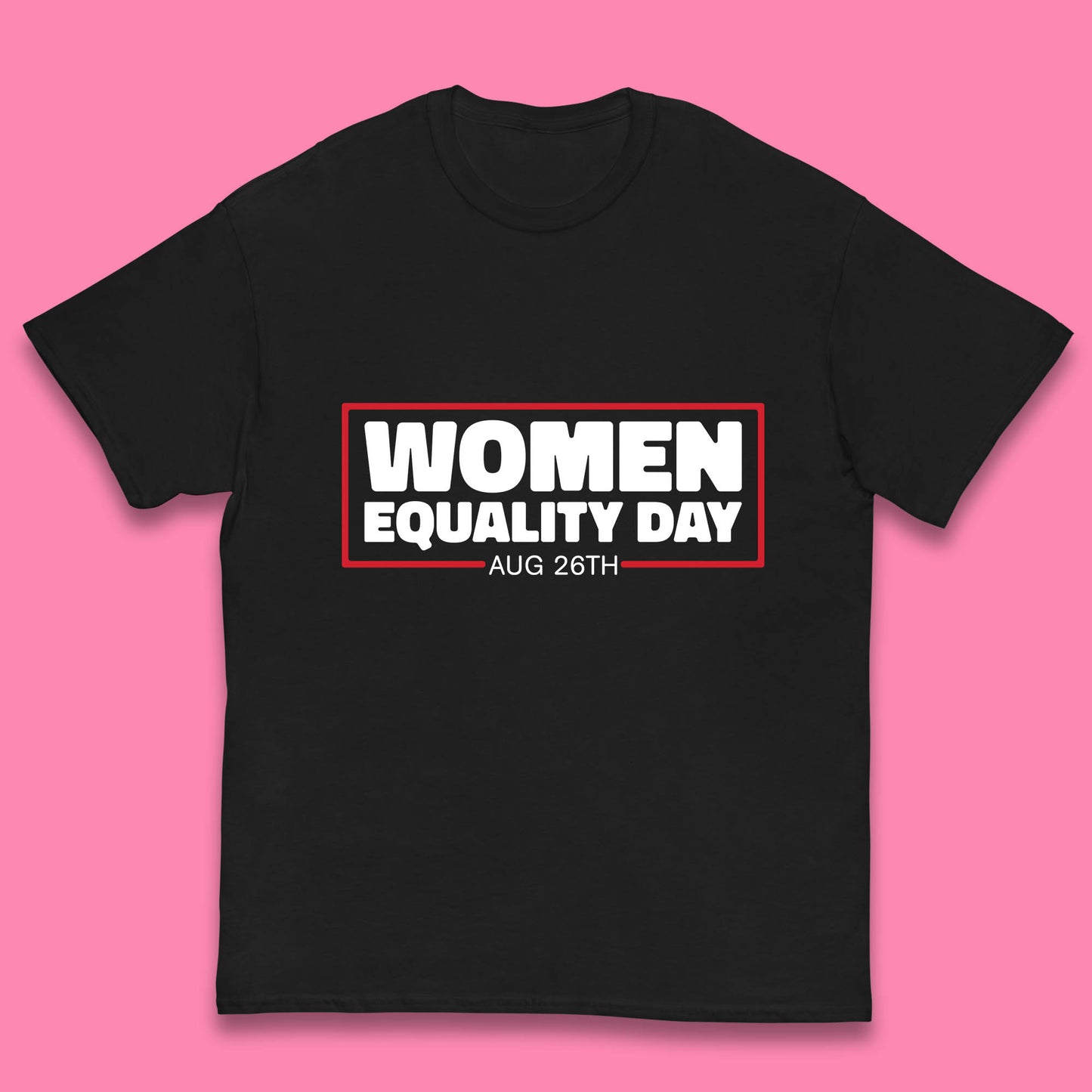 Women Equality Day Aug 26th Women Rights Empowerment Girls Power Female Support Kids T Shirt