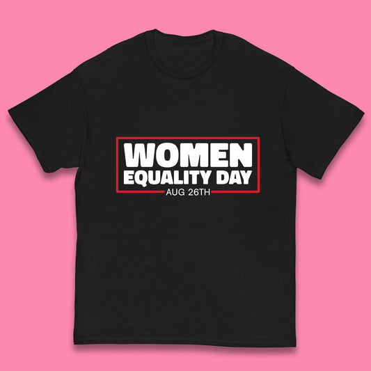Women Equality Day Aug 26th Women Rights Empowerment Girls Power Female Support Kids T Shirt