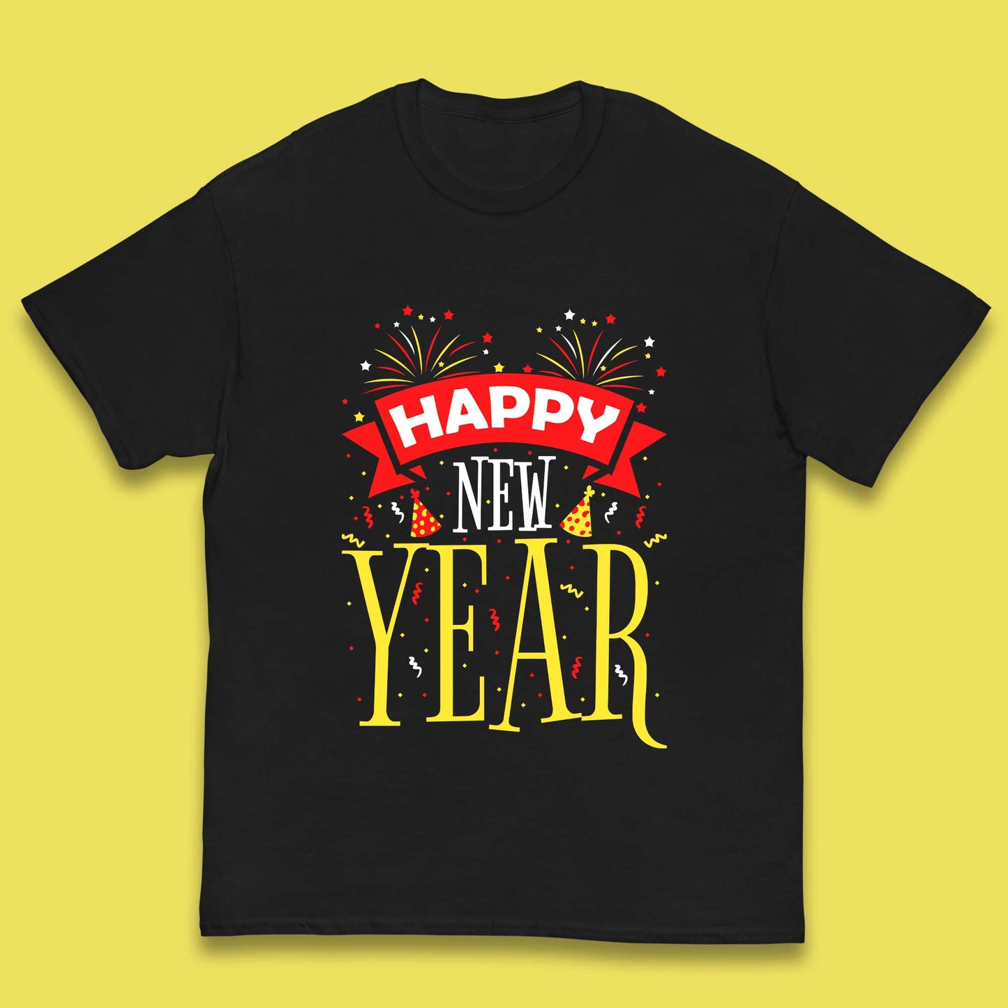 Happy New Year Celebrations Kids T-Shirt