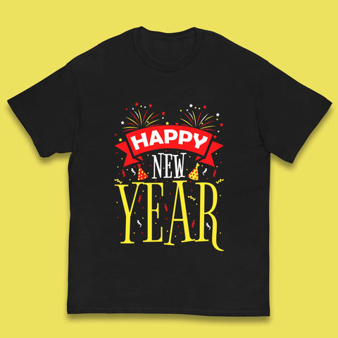 Happy New Year Celebrations Kids T-Shirt