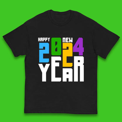 Happy New Year 2024 Kids T-Shirt