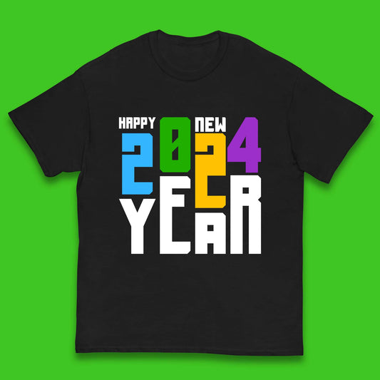 Happy New Year 2024 Kids T-Shirt