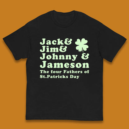 The Four Fathers of St. Patrick's Day Kids T-Shirt