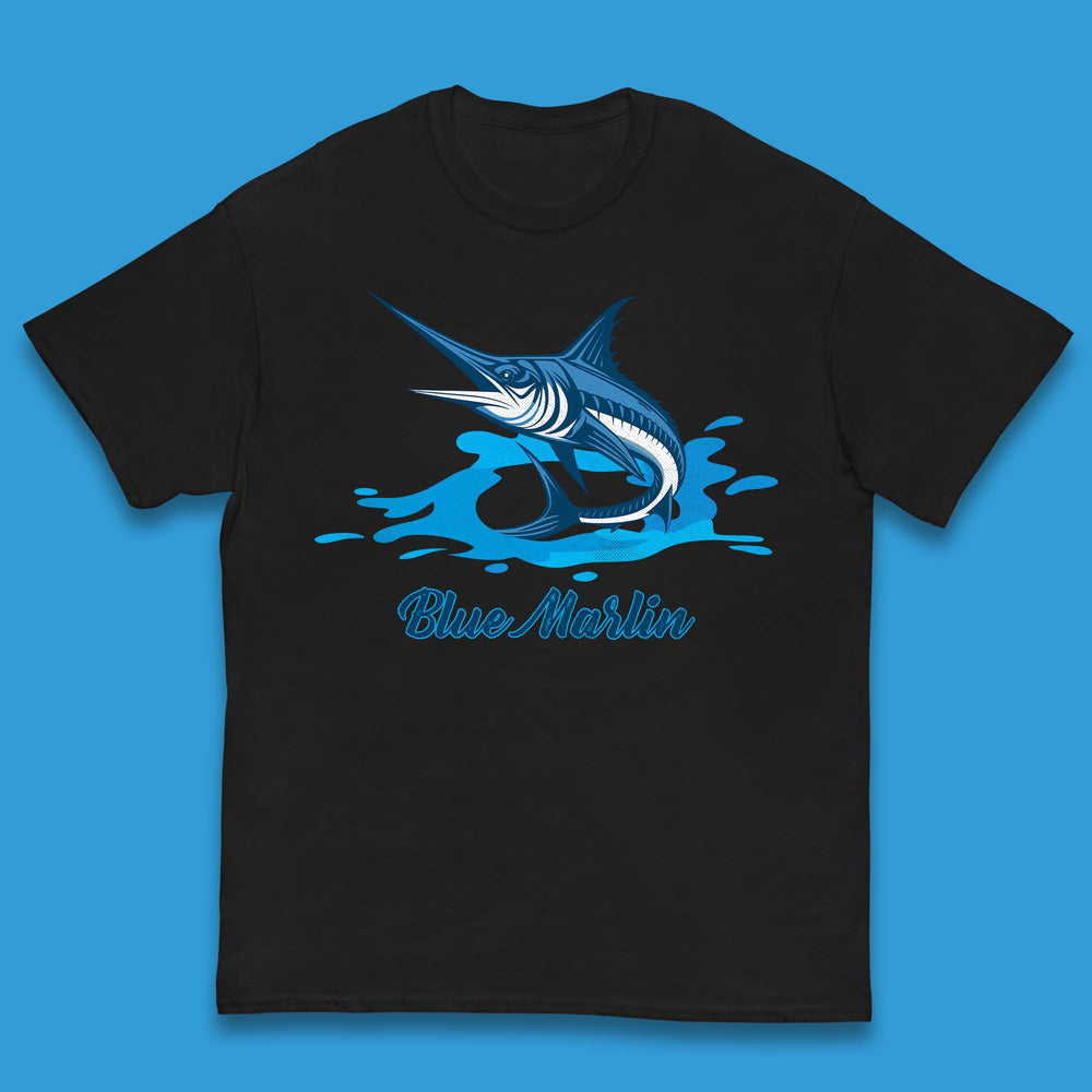 Blue Marlin Fishing Kids T-Shirt – Spoofytees