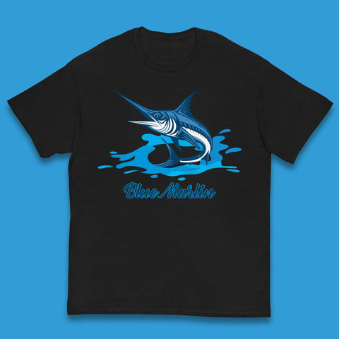 Blue Marlin Fishing Kids T-Shirt