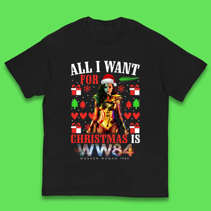 Wonder Woman 1984 Christmas Kids T-Shirt