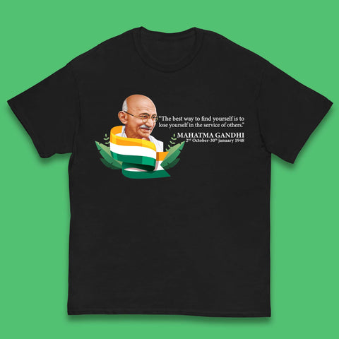 Mahatma Gandhi Quotes Kids T-Shirt