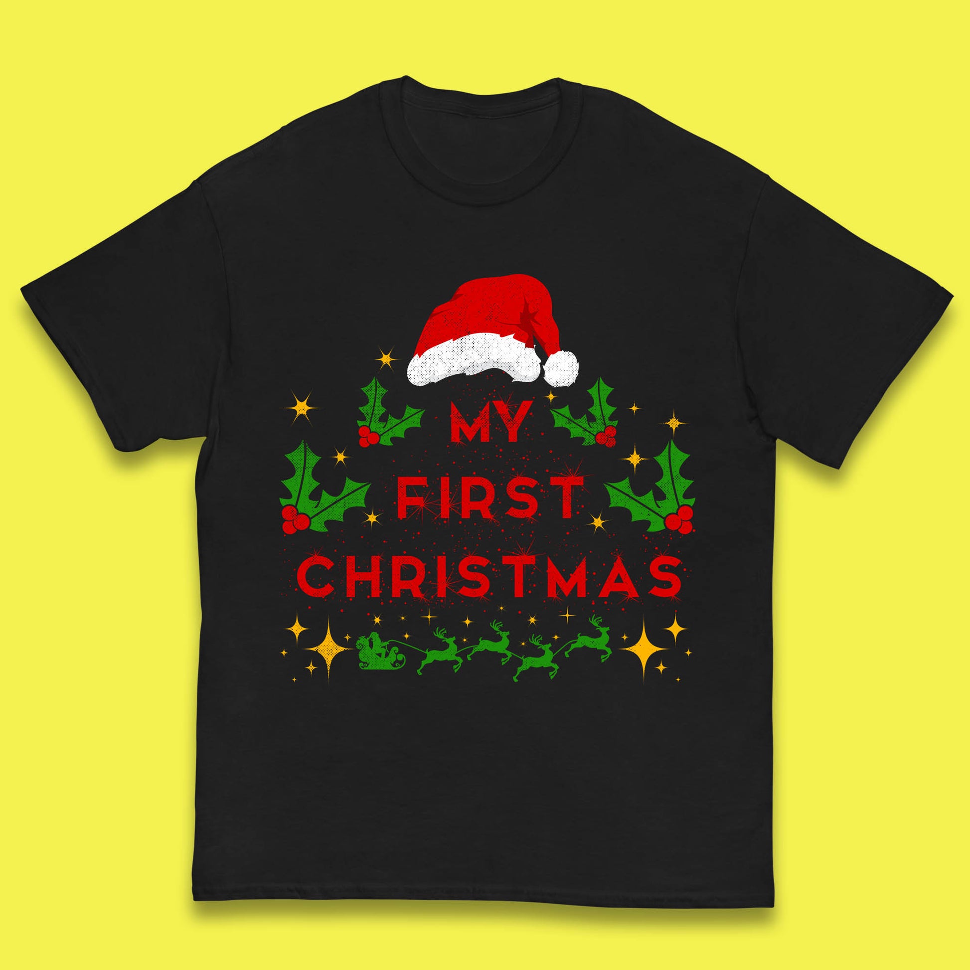 my first christmas winter tee